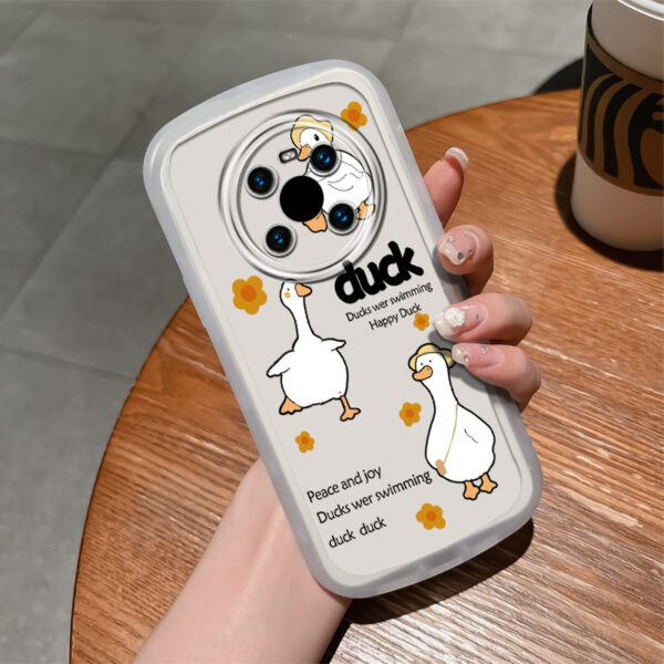 Huawei Mate Serie Huawei mate 40 pro Ente TPU Karikatur Handyhülle – Bild 5