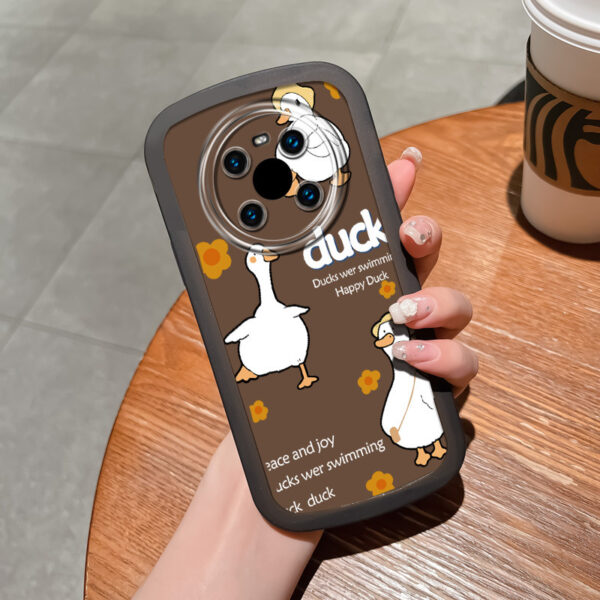 Huawei Mate Serie Huawei mate 40 pro Ente TPU Karikatur Handyhülle – Bild 4
