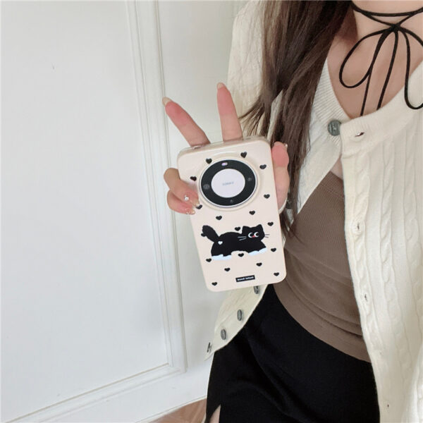 Huawei Mate Serie Mode Plastik Handyhülle Huawei mate 60 pro Katze – Bild 2