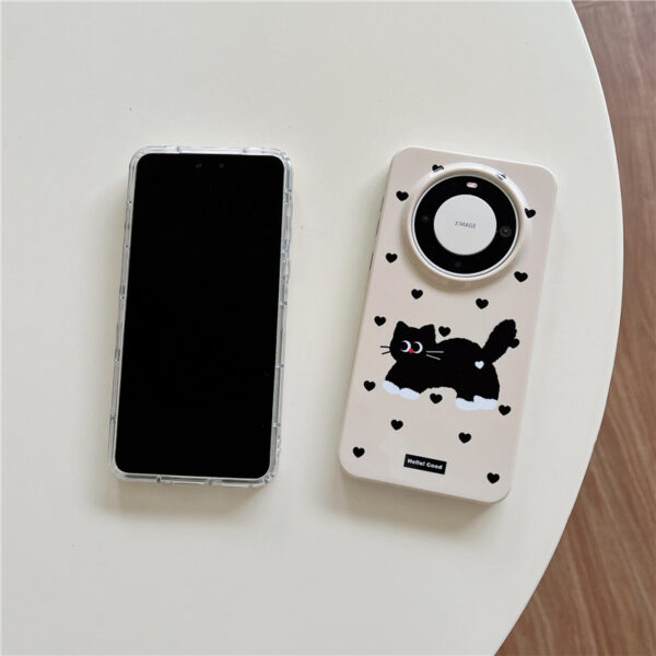 Huawei Mate Serie Mode Plastik Handyhülle Huawei mate 60 pro Katze – Bild 5