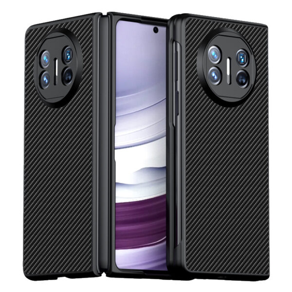 Huawei Mate Serie Einfarbig Leder Handyhülle Mode Huawei Mate X3 – Bild 8