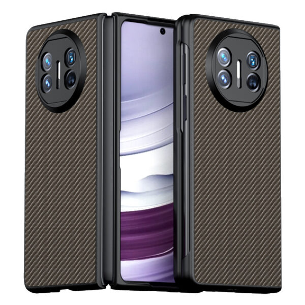 Huawei Mate Serie Einfarbig Leder Handyhülle Mode Huawei Mate X3 – Bild 9